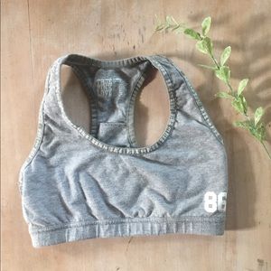 NWOT PINK Victoria’s Secret cotton sports bra